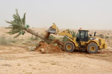 بالصور.. بلدية الدلم تستعيد 3 ملايين م٢ من لصوص الأراضي‎