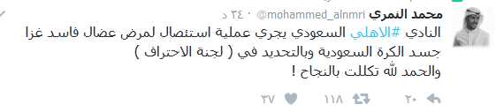 تغريدة محمد النمري