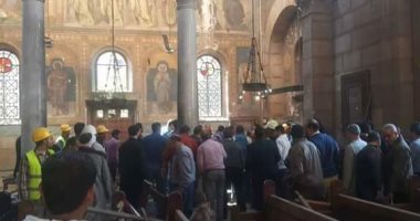 شاهد.. أول فيديو لتفجير الكاتدرائية في القاهرة