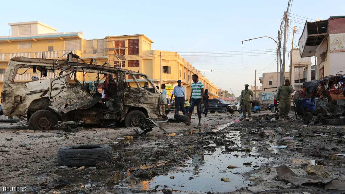 مقتل وإصابة 35 بانفجار مفخخة وسط العاصمة الصومالية مقديشو