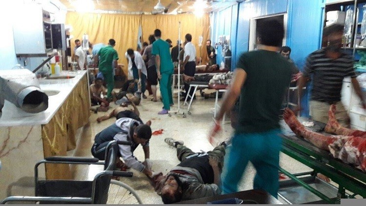 تفجير انتحاري يقتل 35 من المعارضة السورية في معبر أطمة الحدودي