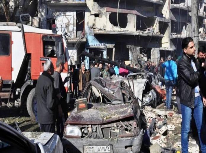 عشرات القتلى والجرحى في تفجيرين استهدفا مقرات الأسد بحمص