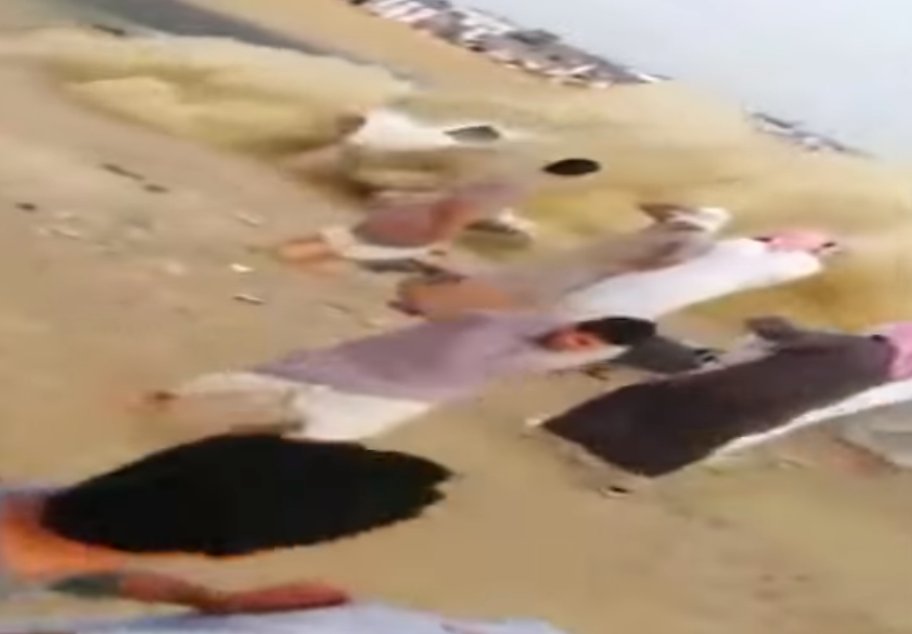 فيديو مروع لانقلاب سيارة واحتراقها بسبب التفحيط