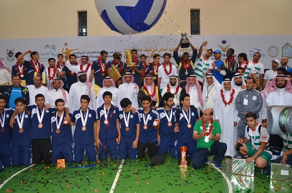 جامعة الدمام بطلاً لكأس الاتحاد الرياضي للجامعات السعودية