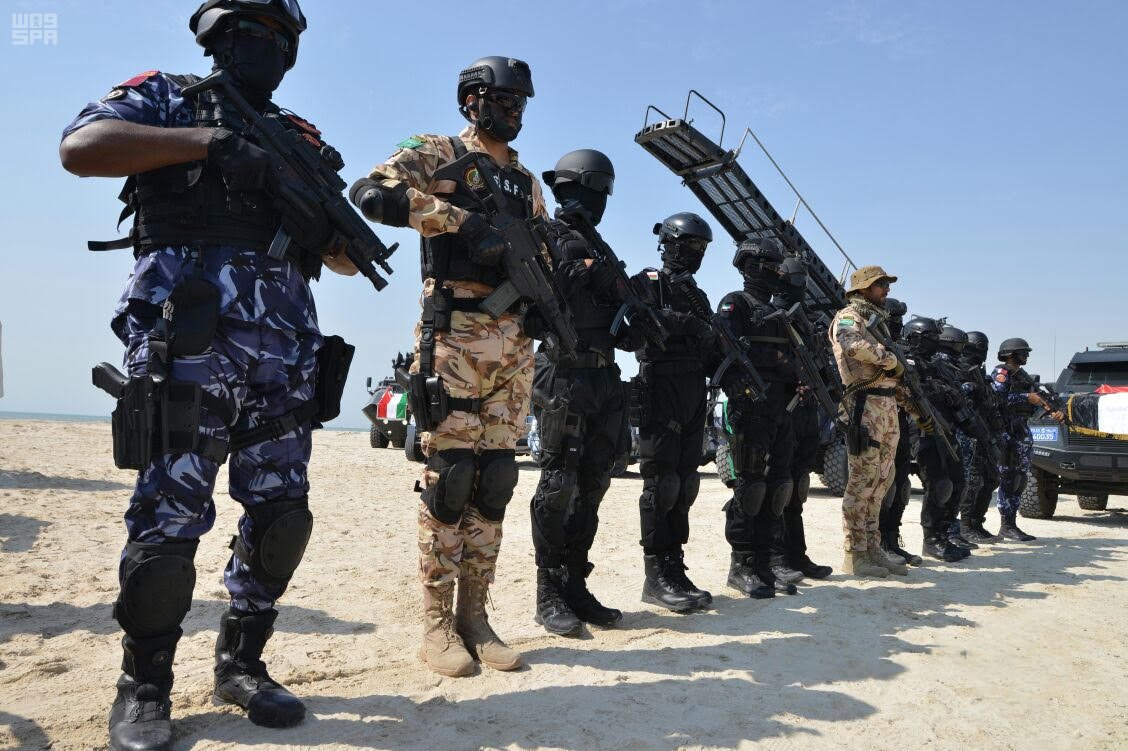 بالصور.. تمرين “أمن الخليج العربي 1” يواصل فعالياته بأحدث تكتيكات تأمين الحدود