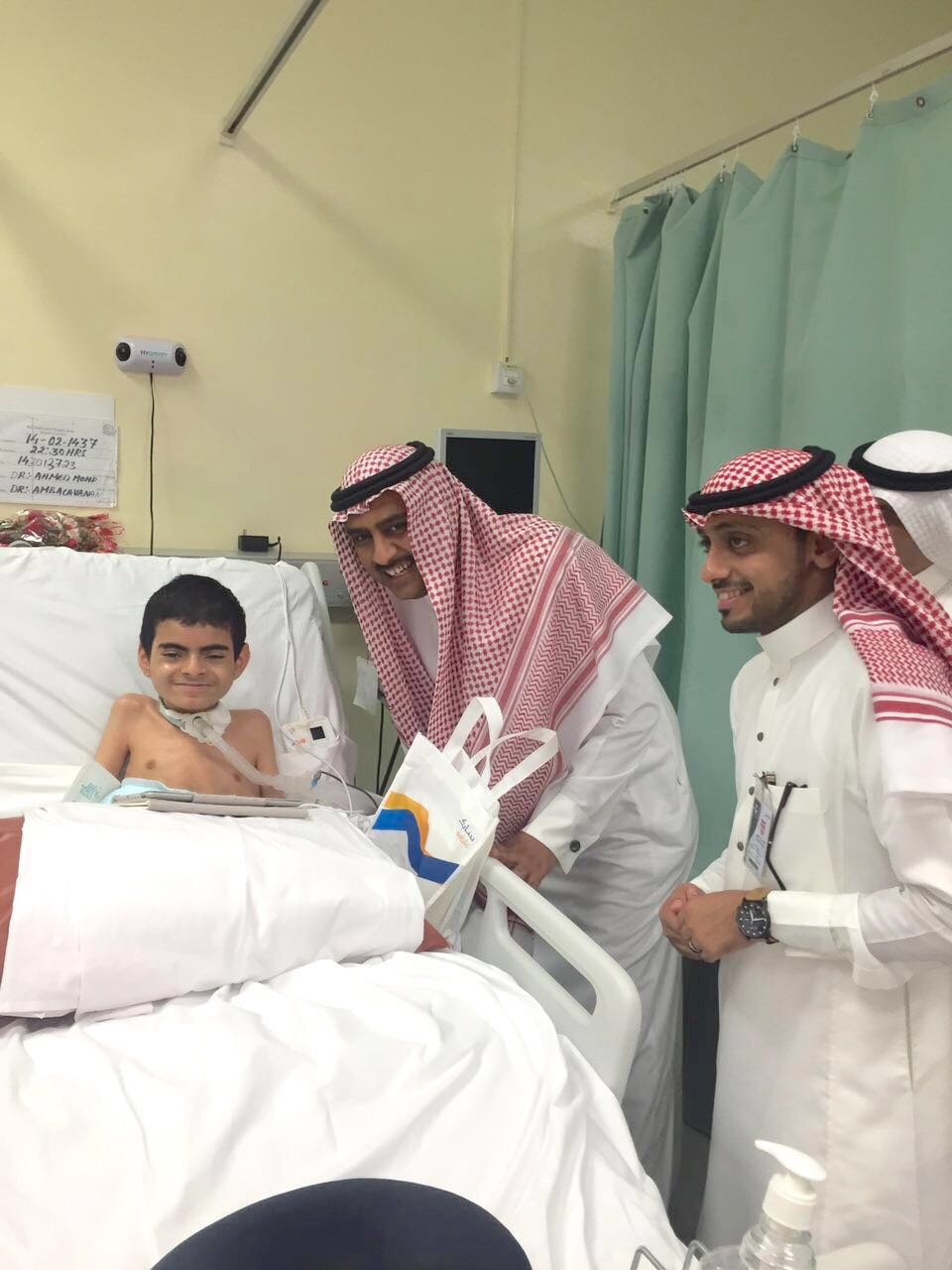 “سابك” تنظم برنامج معايدة لمرضى مستشفى الملك فهد بجازان