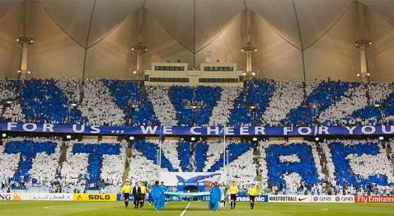 غضب جماهيري من إدارة الهلال بسبب “التيفو”