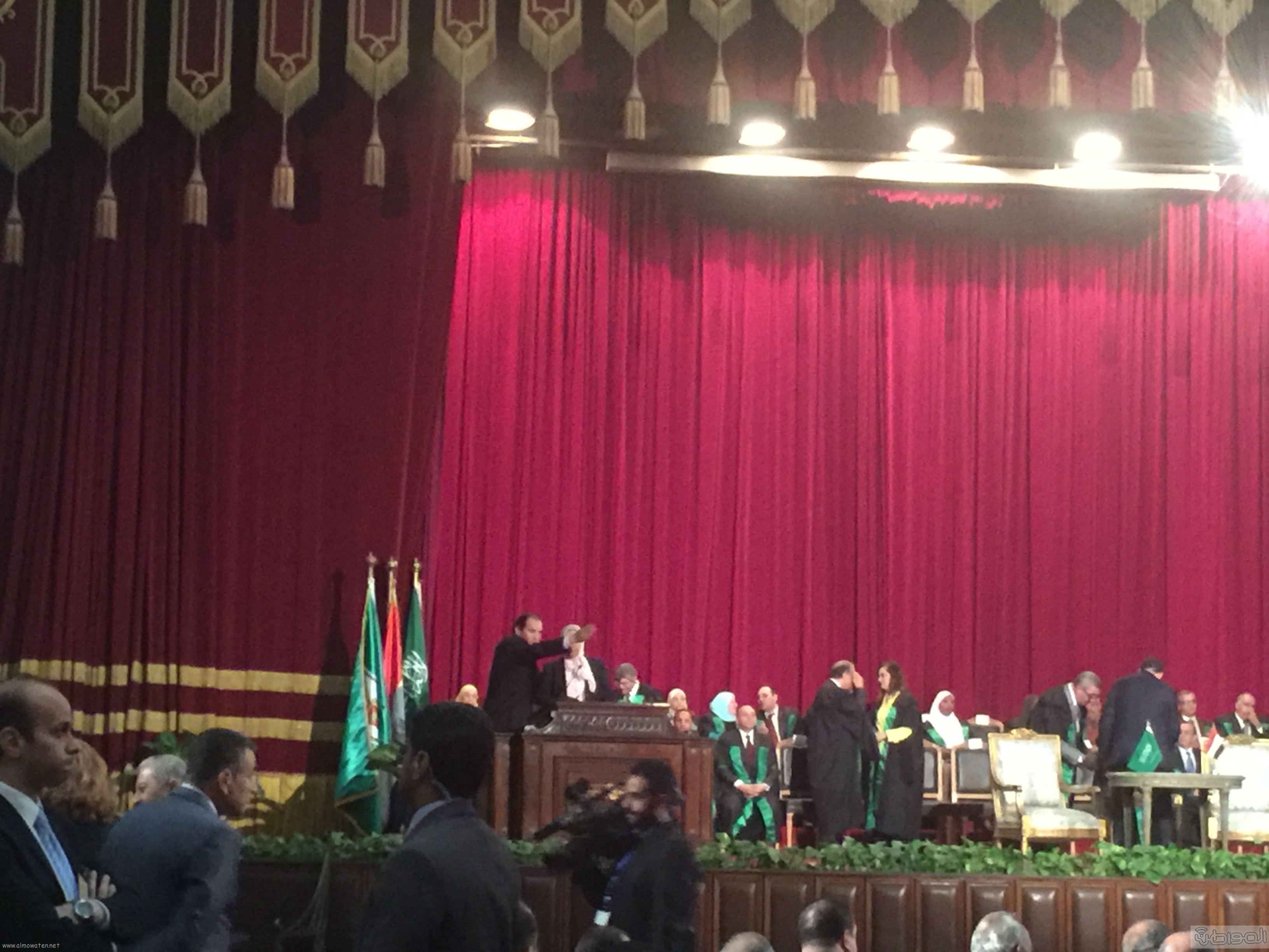 جامعة القاهرة تستعد لاستقبال الملك سلمان (2)