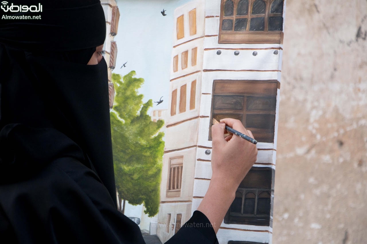 بالصور.. “المواطن” ترصد جدارية جدة.. أعمال فنية تبحث عمّن يكتشفها