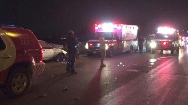 جمل سائب يقتل 3 نساء في تصادم مع سيارة عائلية في #الرياض