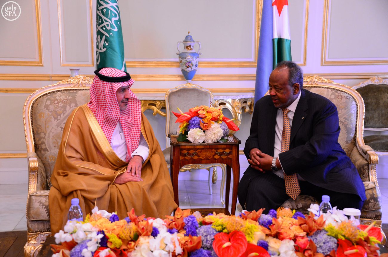 رئيس #جيبوتي يثمّن جهود مركز #الملك_سلمان في خدمة شعب #اليمن