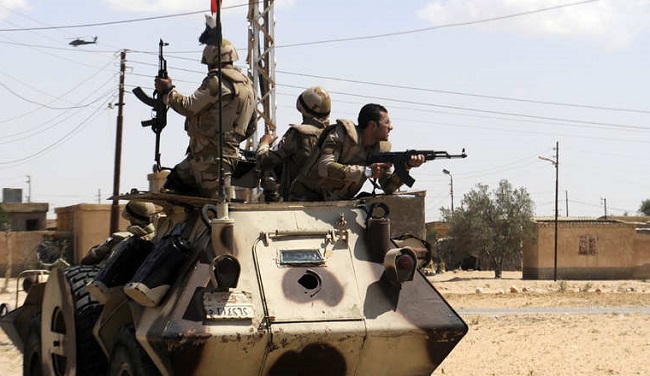جيش مصر يؤكد مقتل 252 “إرهابياً” خلال 11 يوماً