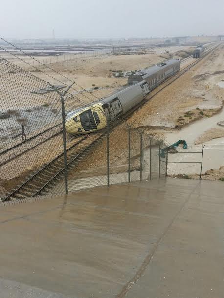 الخطوط الحديدية تعلق جميع رحلاتها من وإلى الدمام