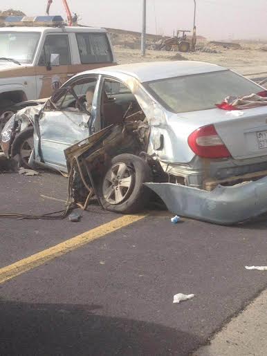 وفاتان و3 إصابات بحادث مروريّ على طريق محايل – بارق