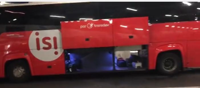 بالفيديو.. حافلة لنقل الركاب بَرًّا من باريس إلى الدار البيضاء