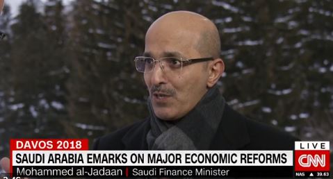 الجدعان لـ”CNN” في دافوس: نُطور الاقتصاد ونُضيق العجز ونعمل على توفير مُناخ مناسب للاستثمار