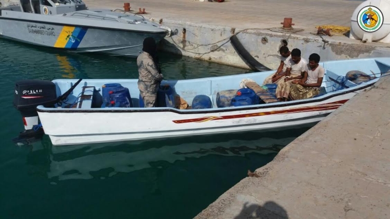 حرس الحدود بمنطقة جازن يحبط تهريب 175 كيلوجراما من الحشيش المخدر عن طريق البحر‎