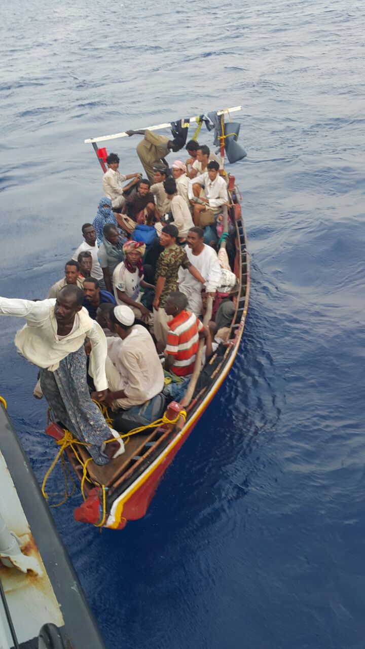 حرس الحدود يُحبط تسلل 67 شخصاً قادمين من السودان