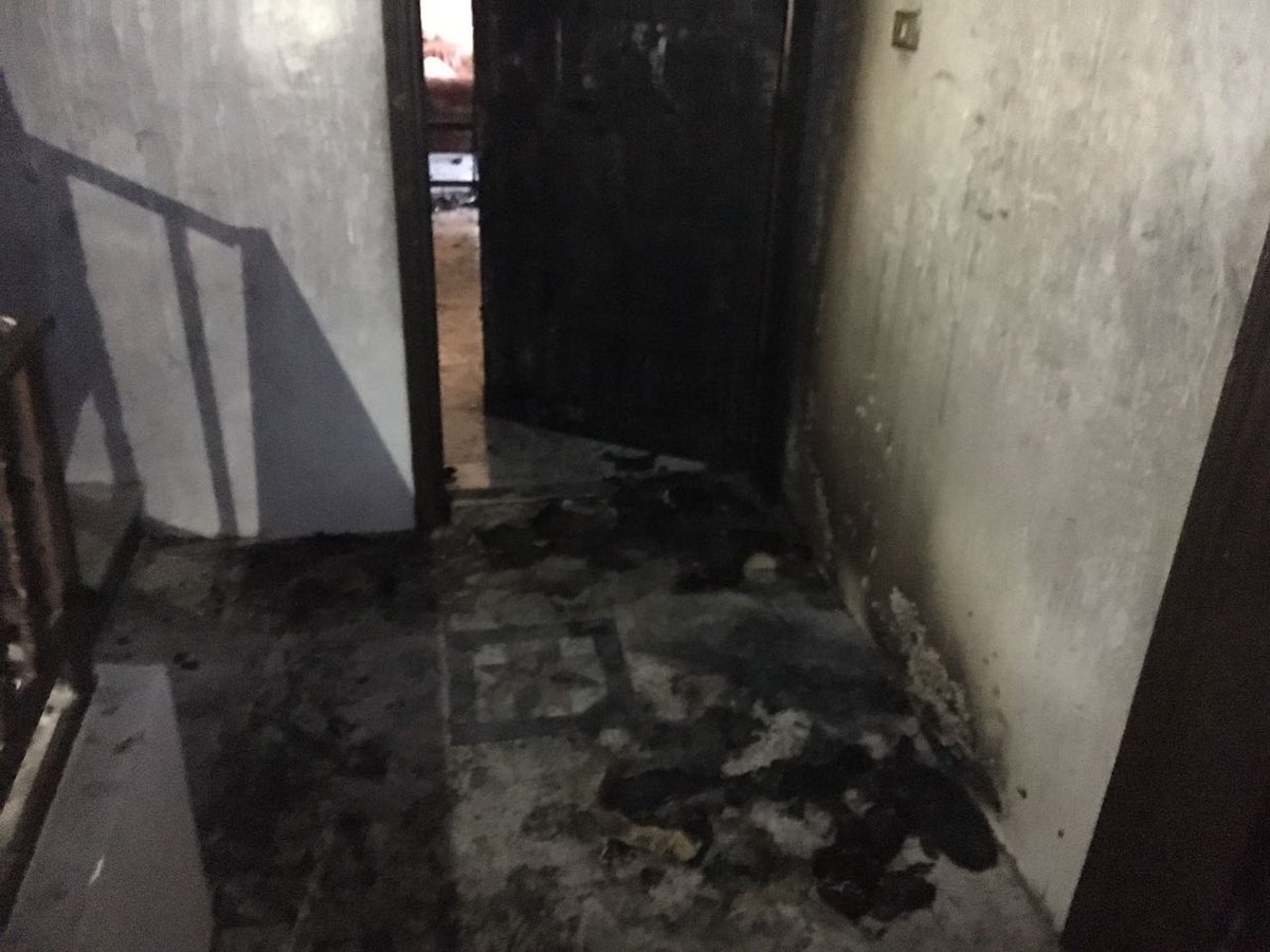 نجاة 4 نساء من الموت المحقق احتجزتهن النيران بشقة في المدينة