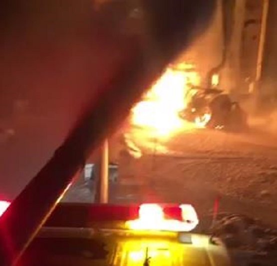فيديو متداول.. عمال محطة وقود يمنعون كارثة رهيبة قبل حدوثها