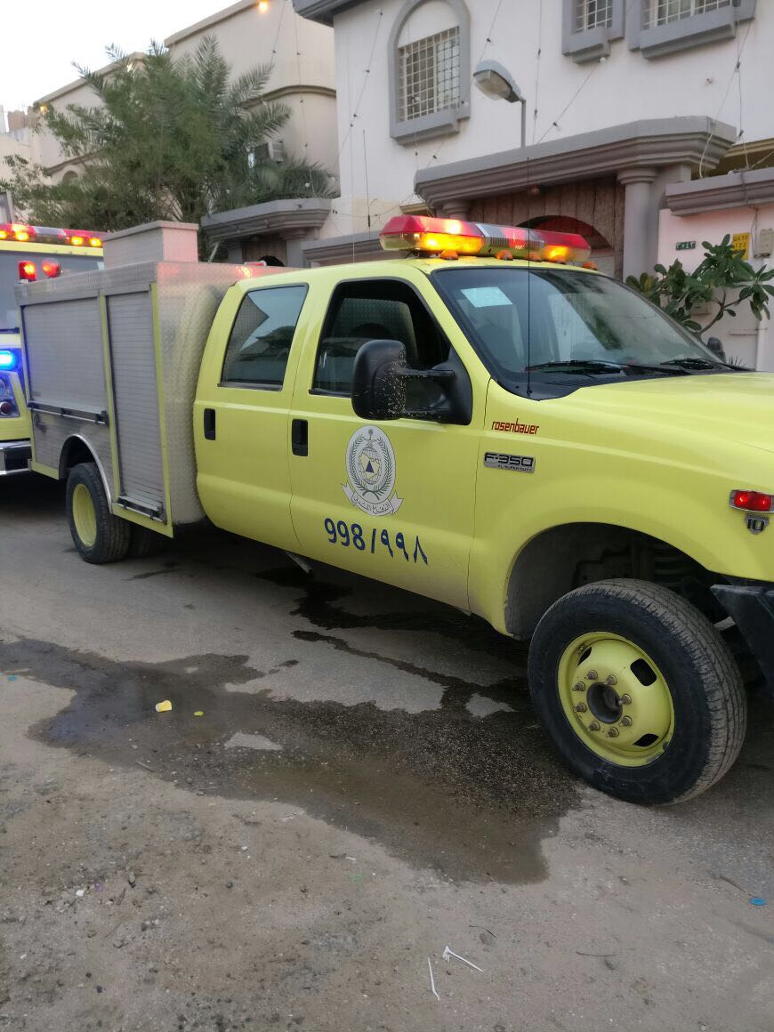 اختناق 3 نساء في حريق منزلهن في القطيف