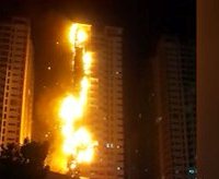 شاهد .. قائد شرطة عجمان يكشف تفاصيل حريق البرج السكني بـ#الإمارات