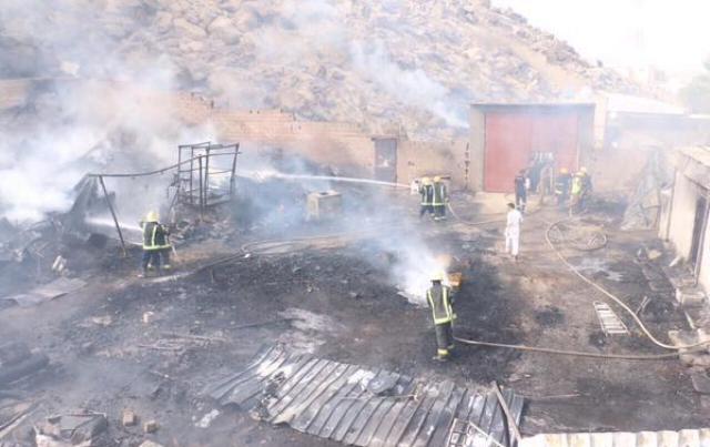 4 وفيات و3 إصابات إثر حريق في معمل للباطرما