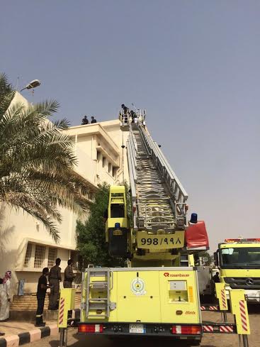 إخلاء 62 ممرضةً إثر حريق بسكنهن في وادي الدواسر