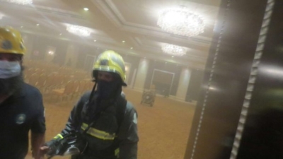 حريق غرفة الساونا ‫(1)‬