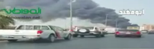 #تيوب_المواطن :حريق كبير في أحد مستودعات جنوب جدة