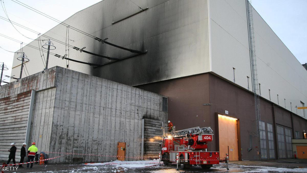 حريق في مفاعل نووي فرنسي بالقرب من ليون