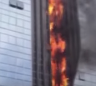 بالفيديو.. حريق هائل في برج شاهق بشنيانج الصينية