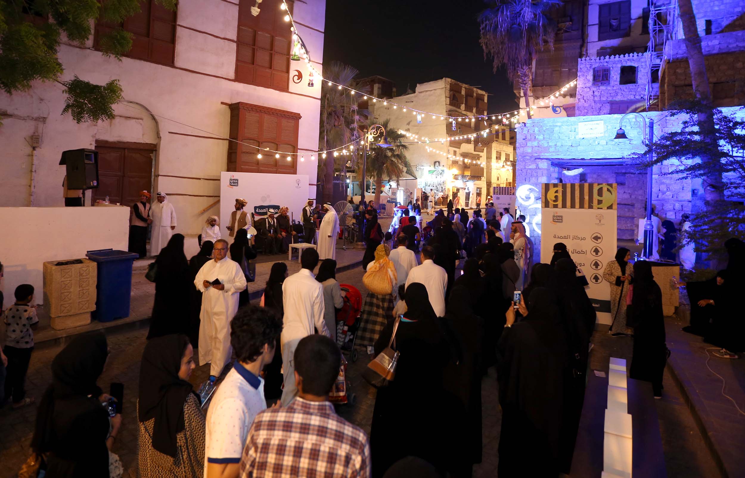 أكثر من 21 ألف زائر لـ”حكايا مسك” في جدة التاريخية خلال يومين