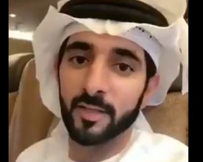 بالفيديو ..  أبيات شعرية من فزاع في الملك قبل مغادرة الرياض