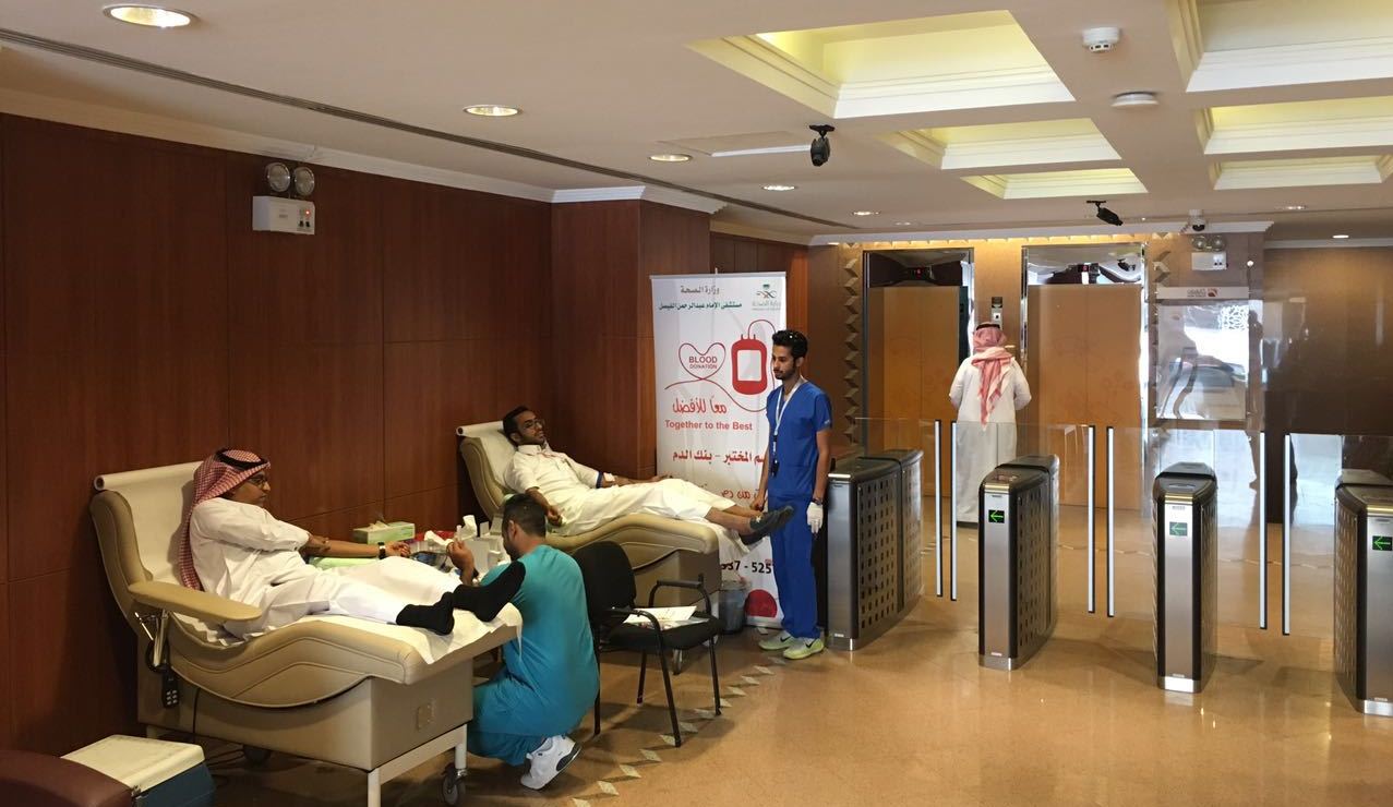 حملة تبرع بالدم بمستشفى الإمام عبدالرحمن الفيصل بالرياض