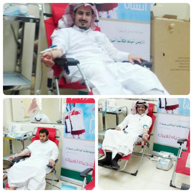 حملة للتبرّع بالدم بصحة نجران والأحوال المدنية