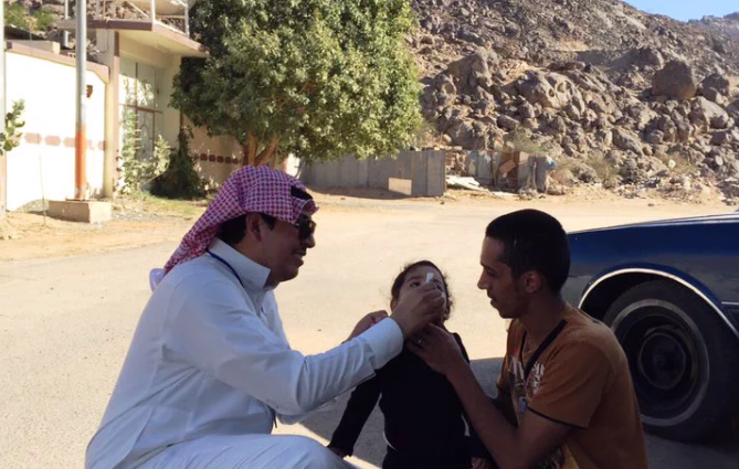 انتهاء حملة التطعيم ضد شلل الأطفال بـ #نجران