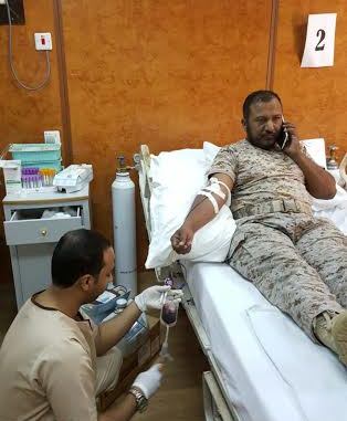 حملة للتبرع بالدم بمستشفى أحد المسارحة (1)