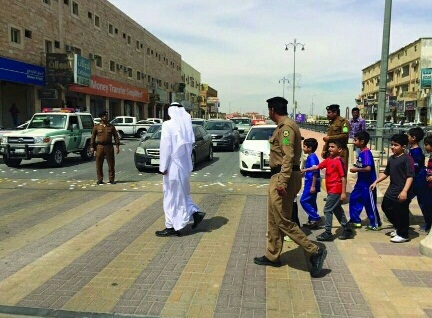 “احترام المشاة وأفضلية الدوار” في شوارع #الخفجي