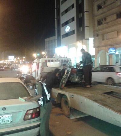 حجز 184 دراجة نارية مخالفة في الرياض