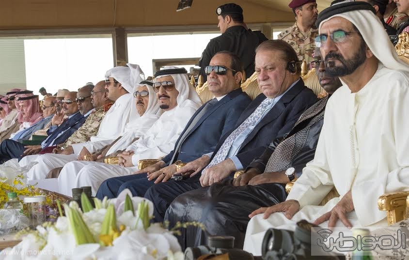 #خادم_الحرمين يبحث تطورات أوضاع المنطقة مع رئيس وزراء باكستان