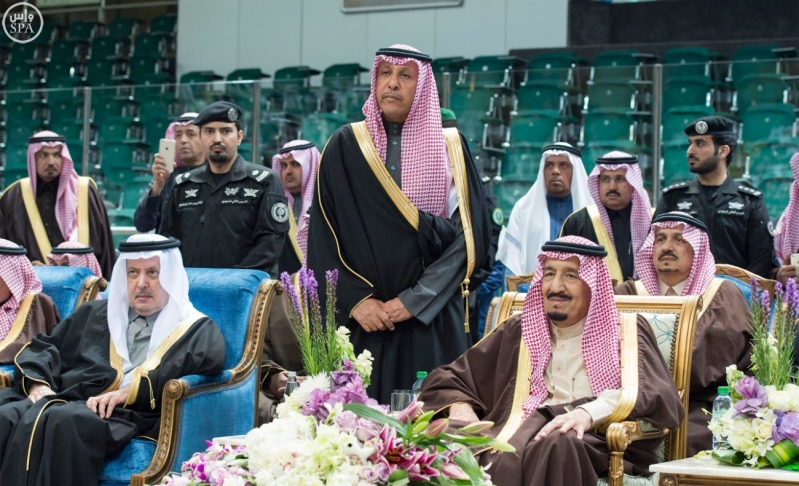 خادم الحرمين الشريفين يرعى حفل العرضة السعودية ضمن نشاطات المهرجان الوطني للتراث والثقافة في دورته الثلاثين 4