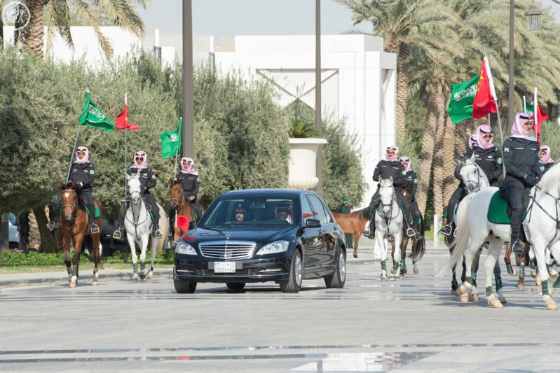 خادم الحرمين الشريفين يستقبل رئيس جمهورية الصين الشعبية ويقيم مأدبة غداء تكريما له18