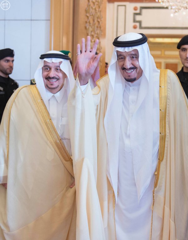 التعاون السعودي التشادي يتصدر مباحثات الملك سلمان وأتنو بقصر اليمامة