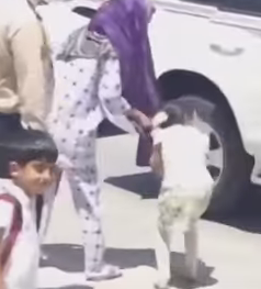 فيديو مستهجن.. خادمة تسحب طفلة من شعرها أثناء استلامها من المدرسة