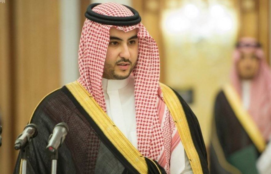 رسالة مؤثرة من خالد بن سلمان لابني #مهنا_البيز