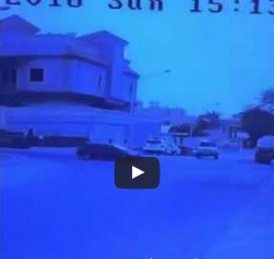 فيديو متداول.. حادث دورية أثناء مطاردة داخل أحد الأحياء