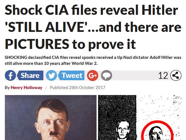 بالصور.. وثائق CIA تكشف أن هتلر لم ينتحر