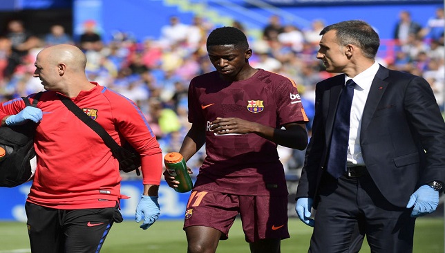 إصابة لاعب برشلونة وغياب مؤكد لمدة 3 أسابيع
