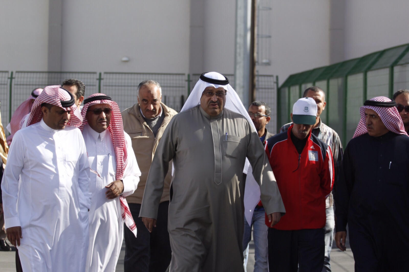 رئيس الاتحاد السعودي لألعاب القوى صاحب السمو الأمير نواف بن محمد يزور نادي ضمك 2